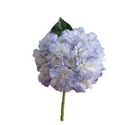 WENH 10 unids/Lote de Flores Artificiales de Seda de Hortensia, decoración de Boda, arreglo Floral, Ramo de Novia de Hortensia Falsa, decoración del hogar for Fiesta(Light Purple)