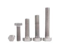 WENH 1pc M6 M8 M10 M12 M14 M16 M18 M20 X 10 12 15 20 25 30 35 40-200 Mm GR2 tornillos de cabeza hexagonal de titanio DIN 912(45mm,M12)