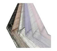 WENH 20 hojas de papel a rayas con diseño de cara de amor, ideal for ramos de flores, papel de embalaje impermeable for bodas, cumpleaños, fiestas y manualidades.(Water pink)