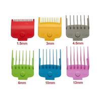 WENH 6 unids/set peines de límite de magnetismo cortaúñas eléctricas posicionamiento peine guía de corte protector de cortaúñas con hebilla magnética
