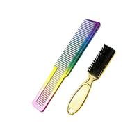 WENH Accesorios for peinados de alta calidad, peine for Barba, peines for el cuello, profesional for salón de peluquería, 2 uds. (Color : Set B)