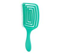 WENH Cepillo for el cabello, peine for desenredar el cabello, cepillo for el cabello con cerdas y nailon, peine de masaje húmedo for mujeres, herramientas de peluquería for rizos(L)