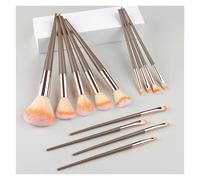 WENH Juego de brochas de maquillaje con soplo suave y esponjoso, 13/15 Uds., brocha for base, sombra de ojos, colorete en polvo, mezcla de maquillaje, herramienta de belleza for comenzar(CG)