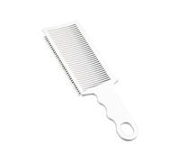 WENH Juegos de Peine de posicionamiento for corte de pelo, cortadora de pelo profesional, cepillo de Peine que se decolora for hombres, estilismo de salón, accesorios de peluquero (Color : White 1)