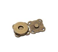WENH Kit de 5 broches magnéticos metálicos for coser, accesorios y materiales for costura DIY.(Ancient bronze,11mm)