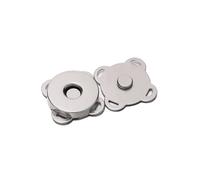 WENH Kit de 5 broches magnéticos metálicos for coser, accesorios y materiales for costura DIY.(Rhodium,15mm)