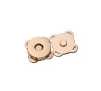 WENH Kit de 5 broches magnéticos metálicos for coser, accesorios y materiales for costura DIY.(Rose gold,11mm)