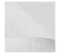 WENH Papel De Regalo Arrugado De Doble Capa, Engrosado, Monocromático, Regalo De Bricolaje, Un Paquete De Cinco, 23.2x23.2in(White)