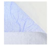 WENH Papel De Regalo Arrugado De Doble Capa, Engrosado, Monocromático, Regalo De Bricolaje, Un Paquete De Cinco, 23.2x23.2in(Ice blue)