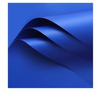 WENH Papel for envolver flores de Color sólido, impermeable, grueso, 20 piezas, película for embalaje de floristería, flores(Blue)