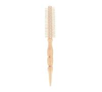 WENH Peines de cepillo redondo for mujer, herramientas de estilismo de peluquería, peine de pelo de tubo de aluminio y madera de haya de alta calidad (Color : NO.8)