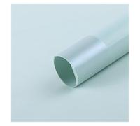 WENH Película de gelatina impermeable, piel suave y brillante, papel de regalo de flores táctiles, 20 piezas(Mint)