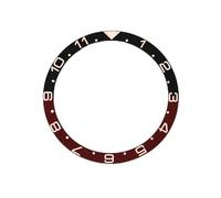 WENH Piezas de reloj con inserto de bisel de cerámica 013, diámetro exterior de 33,7 mm, diámetro interior de 28,2 mm, inserto de anillo de escala(9)