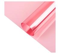 WENH Rollo de celofán iridiscente, papel de regalo iridiscente, envoltura de celofán for cestas de regalo, película iridiscente for envolver suministros DIY(Pear red)
