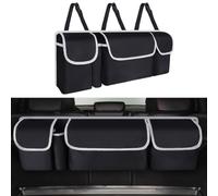 WENINETIES 1 Organizador Maletero Coche para BMW iX1 U11 M-Paket AB 2022, Bolsa de Almacenamiento Suspendida Accesorios Interior Automóvil Ahorro de Espacio Negro