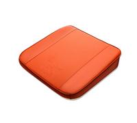 WENINETIES 1 Pieza Cojín Asiento Coche Espuma Viscoelástica para Honda Brio I 2016-2018, Cojín Cuña Ortopédico Conductor Antideslizante,Orange