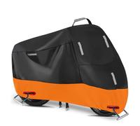 WENINETIES 1 Unidad Funda de Moto para Ducati 1198SP 2011-2010, Cubierta Motocicleta Impermeable Exterior Protector Lluvia Scooter Accesorios Garaje Negro,XL (230 x 95 x 125 cm)