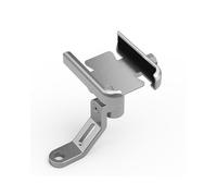 WENINETIES 1 Unidad Soporte Móvil Moto para Husqvarna Nuda 2011-2015, Soporte Smartphone Manillar Soporte Navegación GPS Estable Base de Sujeción Antivibración,Mirror Type Silver