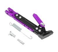 WENINETIES 1pcs Caballete Lateral Moto para Suzuki GSR 750 600 400 GSR400 GSR600 GSR750, Pata de Cabra Ajustable, Soporte de Estacionamiento Antideslizante,Purple