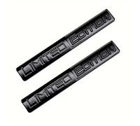 WENINETIES 2 PCS Emblema Adhesivo metálico para Toyota GR Corolla Yaris Aygo Prius RAV4 Crown CHR Camry Auris, Metal 3D Insignia para carrocería de Coche para Carrocería Pegatinas,Black-Black