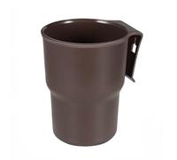 WENINETIES 2 Pcs Porta Vasos Coche ABS para BMW 1 Series 1er Serie 1 E81 E82 E87 E88 F20 F21 F40 F70 F52, Soporte Bebidas Rejilla Aire Estable Organizador Botellas Resistente,Brown