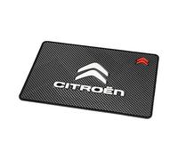 WENINETIES 2 Pieza Alfombrillas Antideslizantes para Salpicadero para Citroen C4 II Hatchback 2010-2015 2015-2018, Mat Multifunction Dashboard Cover Mat Accesorio Coche