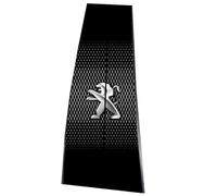 WENINETIES 2 Piezas Adhesivo para Pilar Central de Coche para Peu-geot e-408 2023 2024 2025, Pegatina de Columna Central del Coche Película Protectora Pilar B