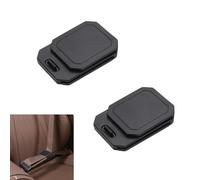 WENINETIES 2 Piezas Ajustador Cinturón Seguridad para Ford Puma MK2 ST/ST-Line X 2020-2023 2024 2025, Clip Bloqueo Correa Cuello Protector Comodidad Posicionador Auto