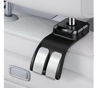 WENINETIES 2 Piezas Ganchos Reposacabezas para Nissan X-Trail T33 Qashqai J12 Ariya e-Power 2024, Colgador Respaldo Asiento Duradero Organizador Almacenaje Interior Accesorios,Lucky