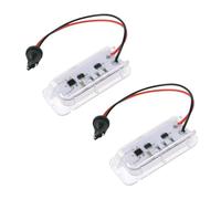 WENINETIES 2 Piezas Lámpara de Luz de Matrícula para Ford Ranger T9 2023 2024 Raptor Wildtrak XLT, Luces LED para Matrícula Impermeables Focos para Matricula No Hay Error