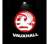 WENINETIES 2 Piezas Proyector de Bienvenida para Opel Vauxhall Crossland X 2017-2020 2021 2022 2023, Coche Logo Proyección Iluminación de Puerta de Coche Proyector de Luz para Puerta de Coche,A