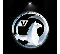 WENINETIES 2 Piezas Proyector de Bienvenida para Opel Vauxhall Mokka X 2012-2016 2017 2018 2019 2020, Coche Logo Proyección Iluminación de Puerta de Coche Proyector de Luz para Puerta de Coche,B