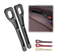 WENINETIES 2 Piezas Relleno Huecos Asiento Coche para Seat Leon Arona ATECA Ibiza FR 2005-2020 2021 2022 2023 2024, Relleno de Huecos Asiento Coche Tira Espacio de Asiento Accesorios,Bla-CK