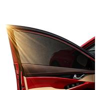 WENINETIES 2 Unidades Parasol de Ventana Trasera de Coche para Ford Focus EcoSport Kuga Mondeo Fiesta Puma, Rejilla de Doble Capa Transpirable Protección UV y Privacidad Nylon