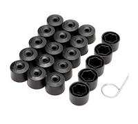 WENINETIES 20 Tapas para Tuercas de Rueda de 17mm para VW Passat Variant B6/3C AB Bj.2005-2010, Cubierta de Rueda de neumático Cubierta de protección antióxido Impermeable,20Pcs Hexagonal Nut