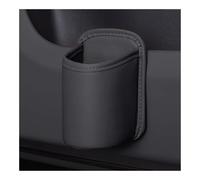 WENINETIES 2pcs Portavasos Coche para Hyundai I10 I20 I30 I40 IX20 IX35, Portabotellas de Puerta de Cuero Organizador Bebidas Accesorios Almacenamiento Interior,Black