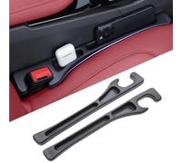 WENINETIES 2X Relleno de Huecos Asiento para VW T-Roc 2021-2023 2024 2025, Almohadilla Ranura Lateral Organizador Tope Anticaída Coche, Cuero PU Suave