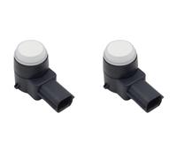 WENINETIES 2X Sensor de Aparcamiento PDC para Chrysler 300 (LE) 2009-2010 Trasero, Radar de Marcha Atrás de Repuesto para Ayuda al Estacionamiento 1EW63TZZAA 1EW63SW1AA 1EW63WS2AA,White