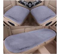 WENINETIES 3 Piezas Cojín Asiento Coche para Ford Fusion 2002-2012, Funda Piel Sintética Suave Felpa Alfombrilla Cálido Accesorios