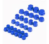 WENINETIES 30Uds decoración de Tapa de Tornillo de modificación de Moto para Super SOCO CPx CUx CU TC 50/MAX/Wanderer TS TSX 1500 2019-2022, Tapones de Tornillo para Protector de Óxido,Blue