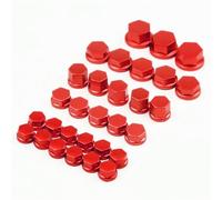 WENINETIES 30Uds decoración de Tapa de Tornillo de modificación de Moto para Super SOCO CPx CUx CU TC 50/MAX/Wanderer TS TSX 1500 2019-2022, Tapones de Tornillo para Protector de Óxido,Red