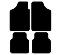 WENINETIES 4 Piezas Alfombrillas Coche para Citroen C3 2010-2025 | Moqueta Automovil Con Talonera Reforzada Para Interior Coche Y Proteccion Conductor
