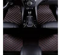 WENINETIES 4 Piezas Alfombrillas Coche para Land Rover Range Rover Evoque I 2015-2018, Cuero Alfombra Maletero Impermeable All-Weather Alfombrillas Protectoras Lujosas para el Vehículo,B