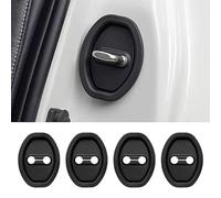 WENINETIES 4 Piezas Cubierta de Cerradura de Puerta para Seat Alhambra II (7N) 2015-2020, Protector de Pestillo Accesorios Interiores Antióxido Impermeable Silicona