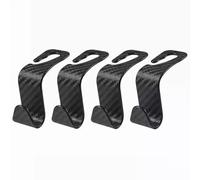 WENINETIES 4 Piezas Ganchos para Reposacabezas de Coche para BMW 1 Series 1er Serie 1 E81 E82 E87 E88 F20 F21 F40 F70 F52, Gancho Trasero para Asiento Gancio Poggiatesta Auto Accesorios