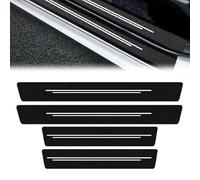 WENINETIES 4 Piezas Protector de Umbral de Puerta de Coche para Mercedes-Benz V-Class Compact (V447) 2019-2025, Carbono Autoadhesivo Puerta Guardias del Borde Accesorios Coche