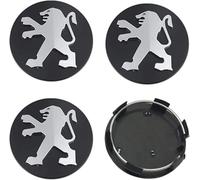 WENINETIES 4 Piezas Tapas Llantasl para Peu-geot Rifter 4x4 Concept 2018-2018, Cubierta Centro de Rueda Llantas Buje Tapas Rueda de Centro Tapacubos para Coche,O.D-56MM