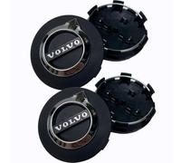 WENINETIES 4 Piezas Tapas Llantasl para Volvo S60 Recharge Plug-In Hybrid 2021-2024, Cubierta Centro de Rueda Llantas Buje Tapas Rueda de Centro Tapacubos para Coche,B-O.D-64MM