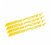 WENINETIES 8 Pegatinas de Neumáticos para Benz AMG GT GT3 GT4 GT2, Letras de Rendimiento Kit de Rotulación Ruedas Tuning Sport Diseño Personalización Gráfica,D