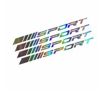 WENINETIES 8 Pegatinas de Neumáticos para Renault Megane R.S. TC4/Trophy-R/V6 Trophy/Maxi, Letras de Rendimiento Kit de Rotulación Ruedas Tuning Sport Diseño Personalización Gráfica,F